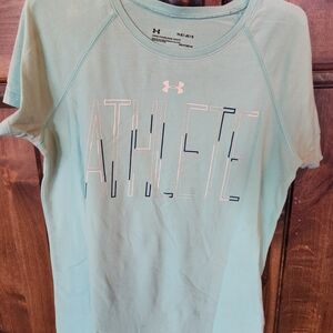 Under Armour Light Blue Athlete T-Shirt